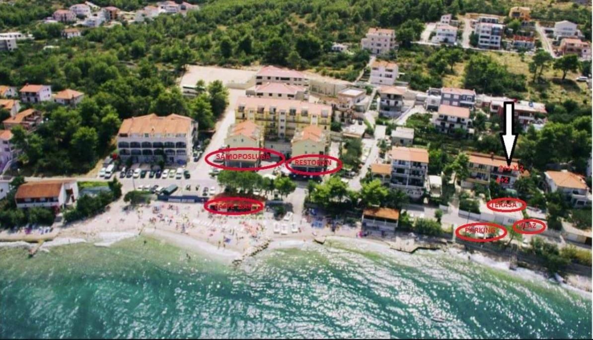 Villa Fjaba - By The Sea - With The Big Terraces & Great Sea View Trogir Exteriér fotografie