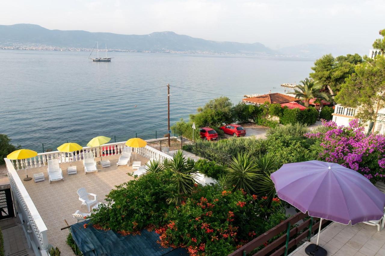 Villa Fjaba - By The Sea - With The Big Terraces & Great Sea View Trogir Exteriér fotografie