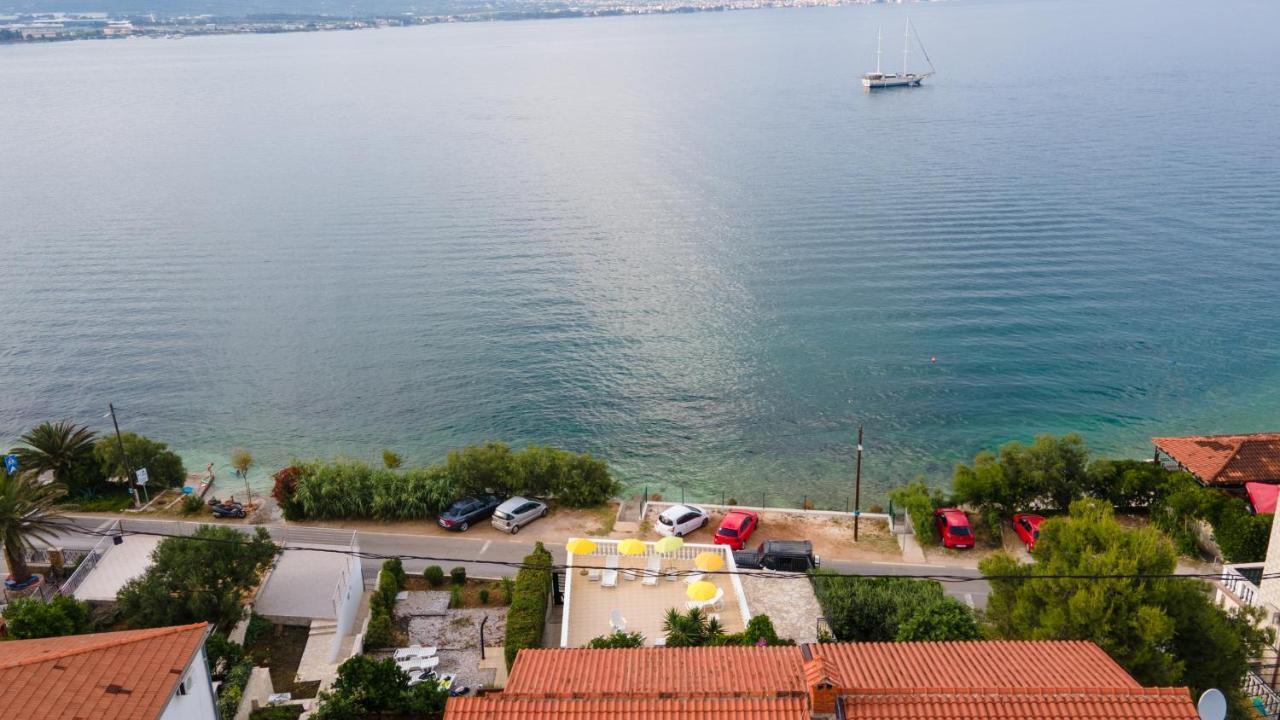 Villa Fjaba - By The Sea - With The Big Terraces & Great Sea View Trogir Exteriér fotografie
