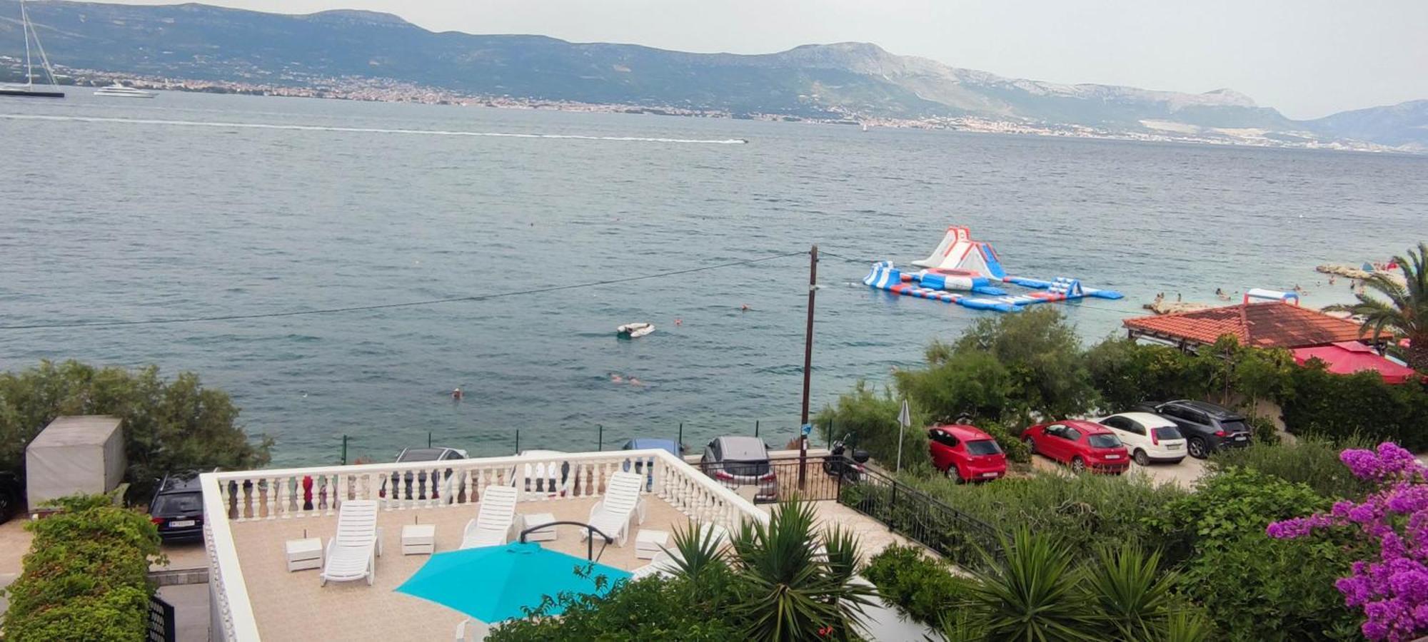 Villa Fjaba - By The Sea - With The Big Terraces & Great Sea View Trogir Exteriér fotografie
