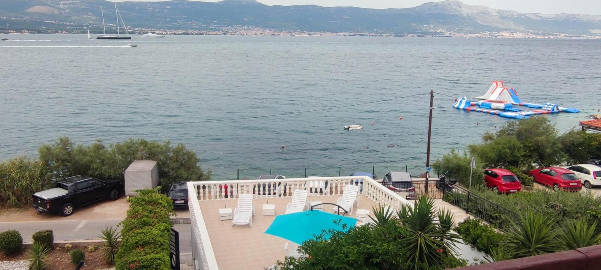 Villa Fjaba - By The Sea - With The Big Terraces & Great Sea View Trogir Exteriér fotografie