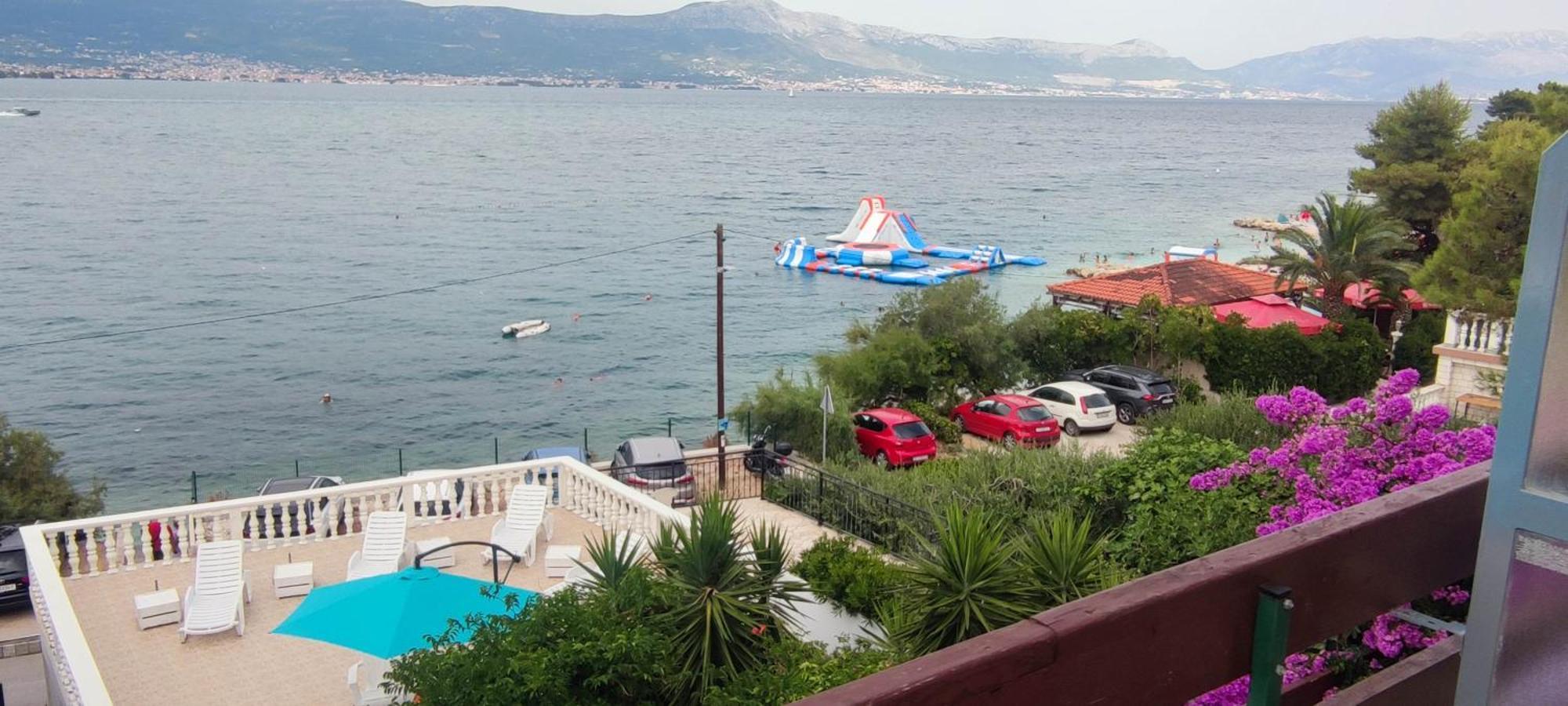 Villa Fjaba - By The Sea - With The Big Terraces & Great Sea View Trogir Exteriér fotografie